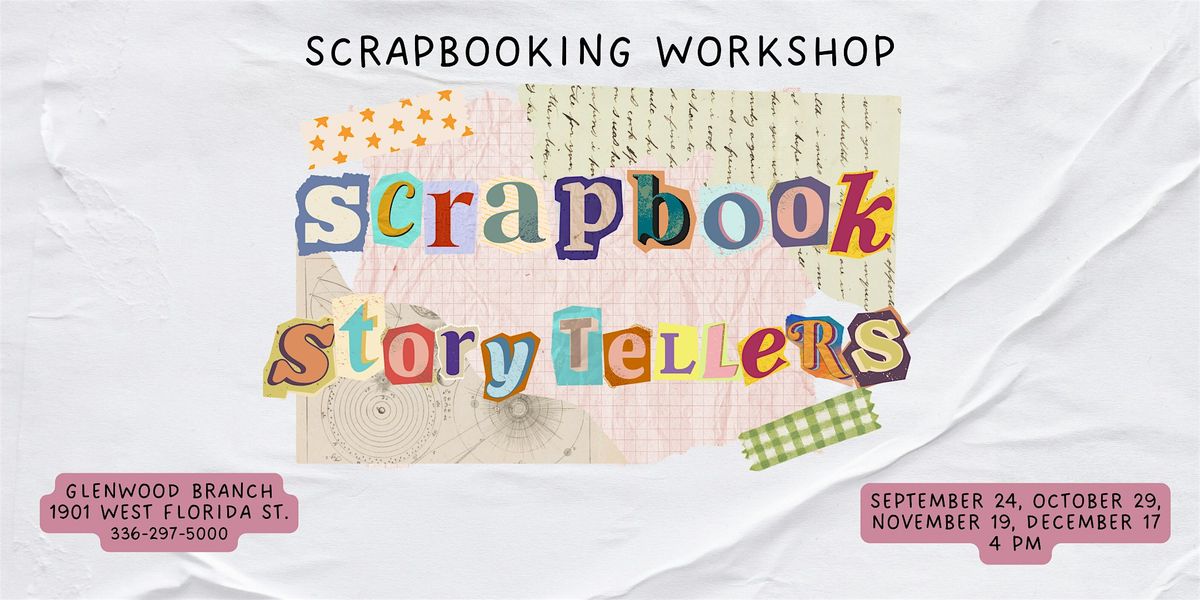Scrapbook Storytellers | Event in Greensboro | AllEvents