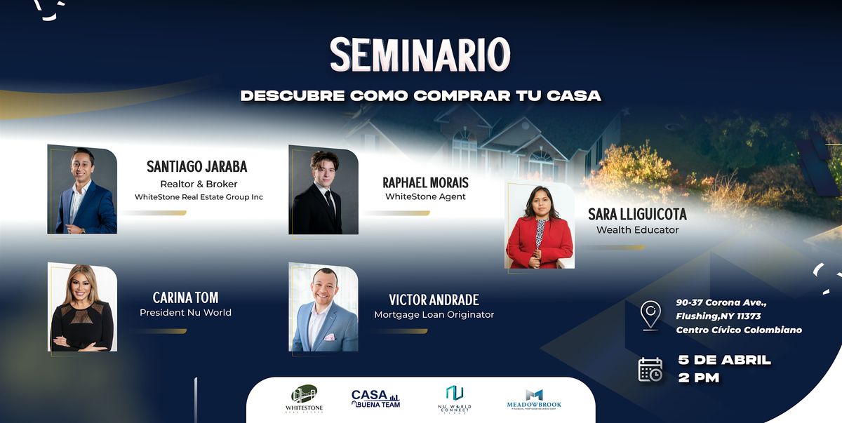 Descubre como comprar tu casa, 7 May | Event in Queens | AllEvents