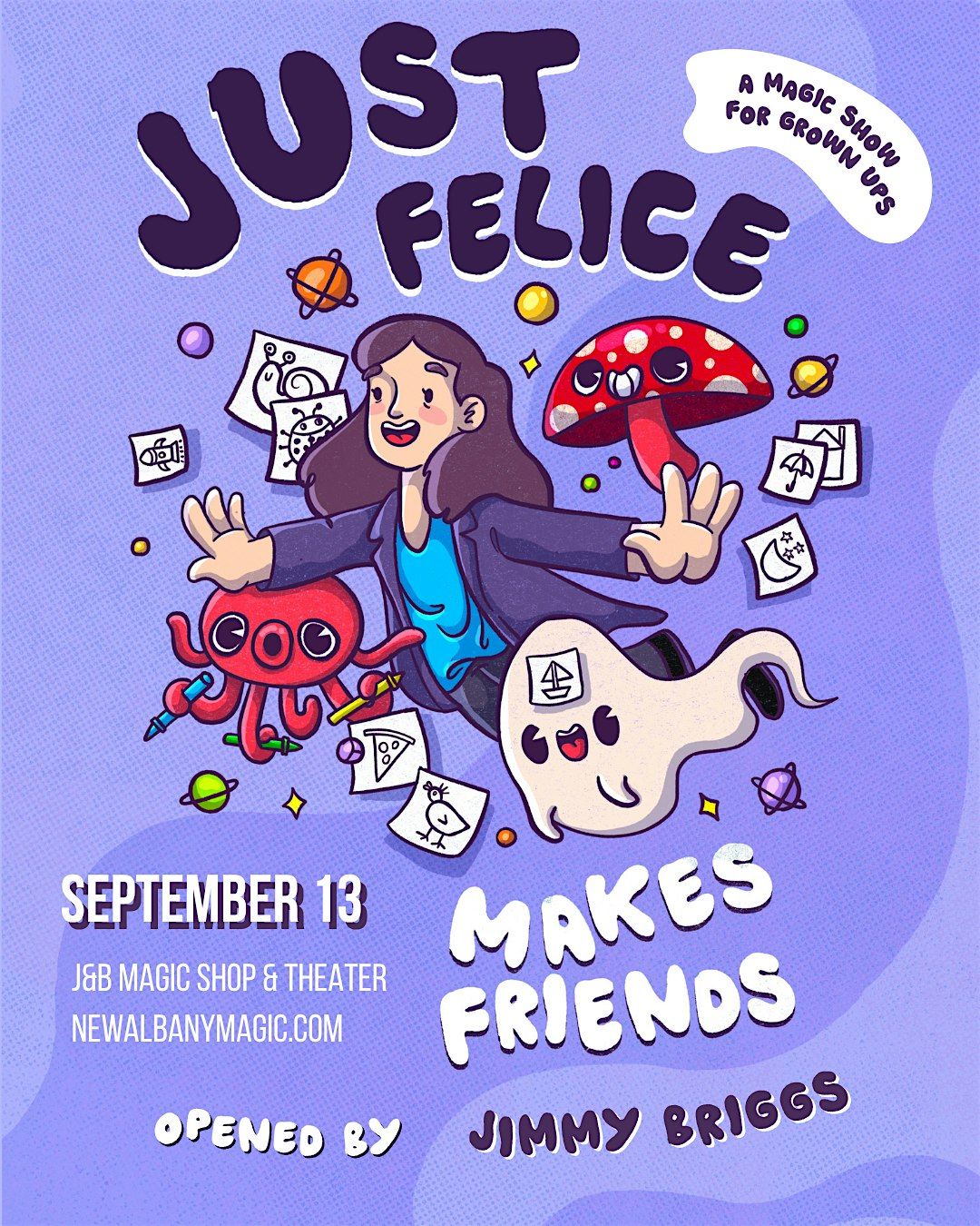 Date Night Magic - Just Felice Makes Friends, 13 September | Event in New Albany | AllEvents