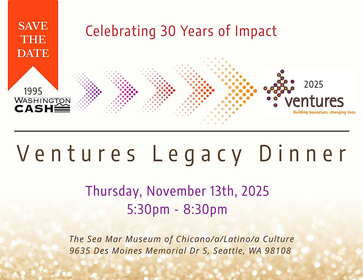 Ventures Legacy Dinner, 13 November | Event in Seattle | AllEvents