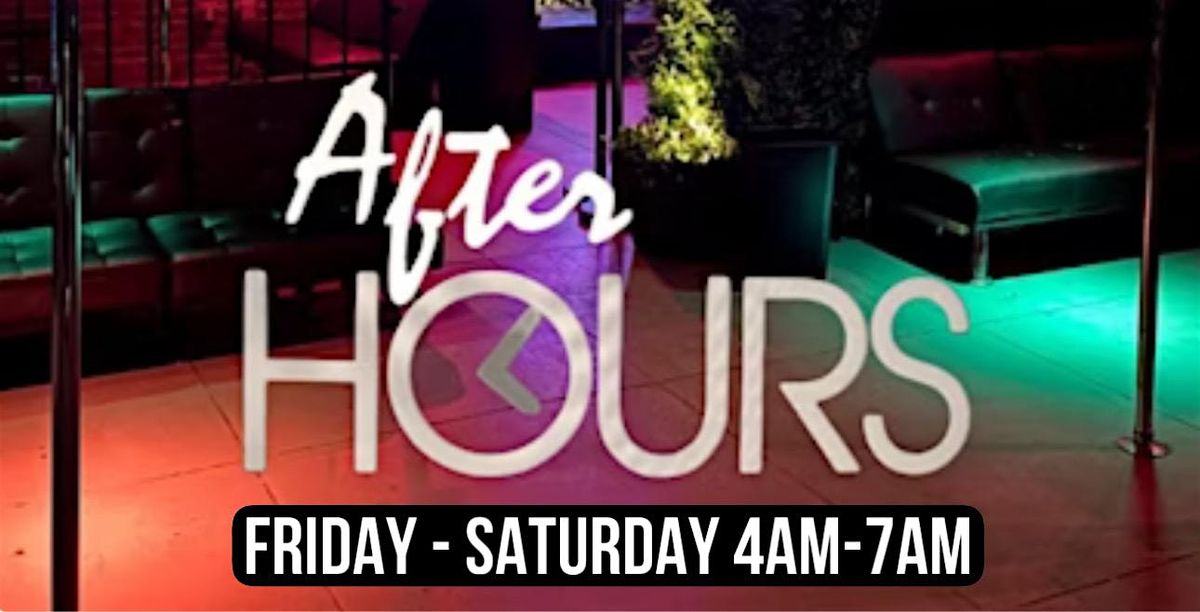 AFTER HOURS NYC FRI-SAT IYKYK | Event in New York | AllEvents