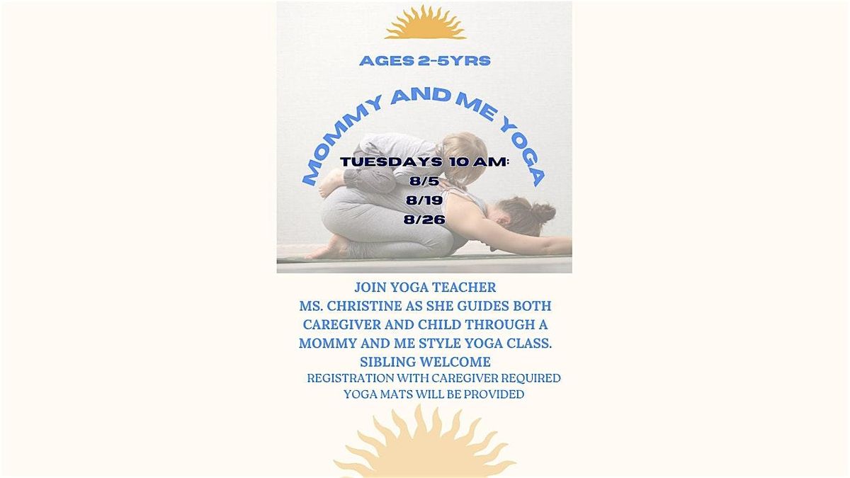 Mommy & Me Yoga -ages 2-5 years old - siblings welcome, 19 August | Event in Montauk | AllEvents