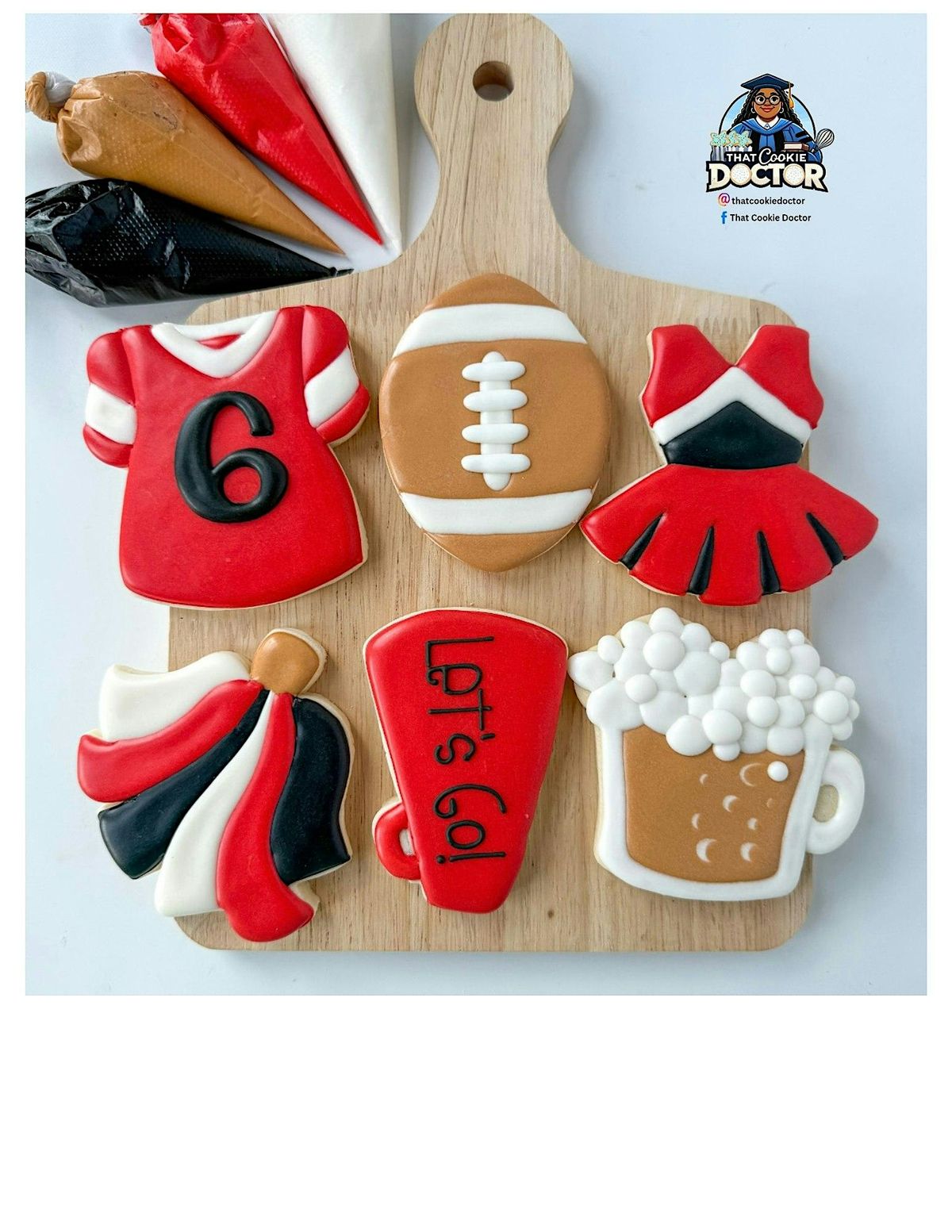 Friday Night Lights Cookie Decorating Class, 7 September | Event in Oklahoma City | AllEvents