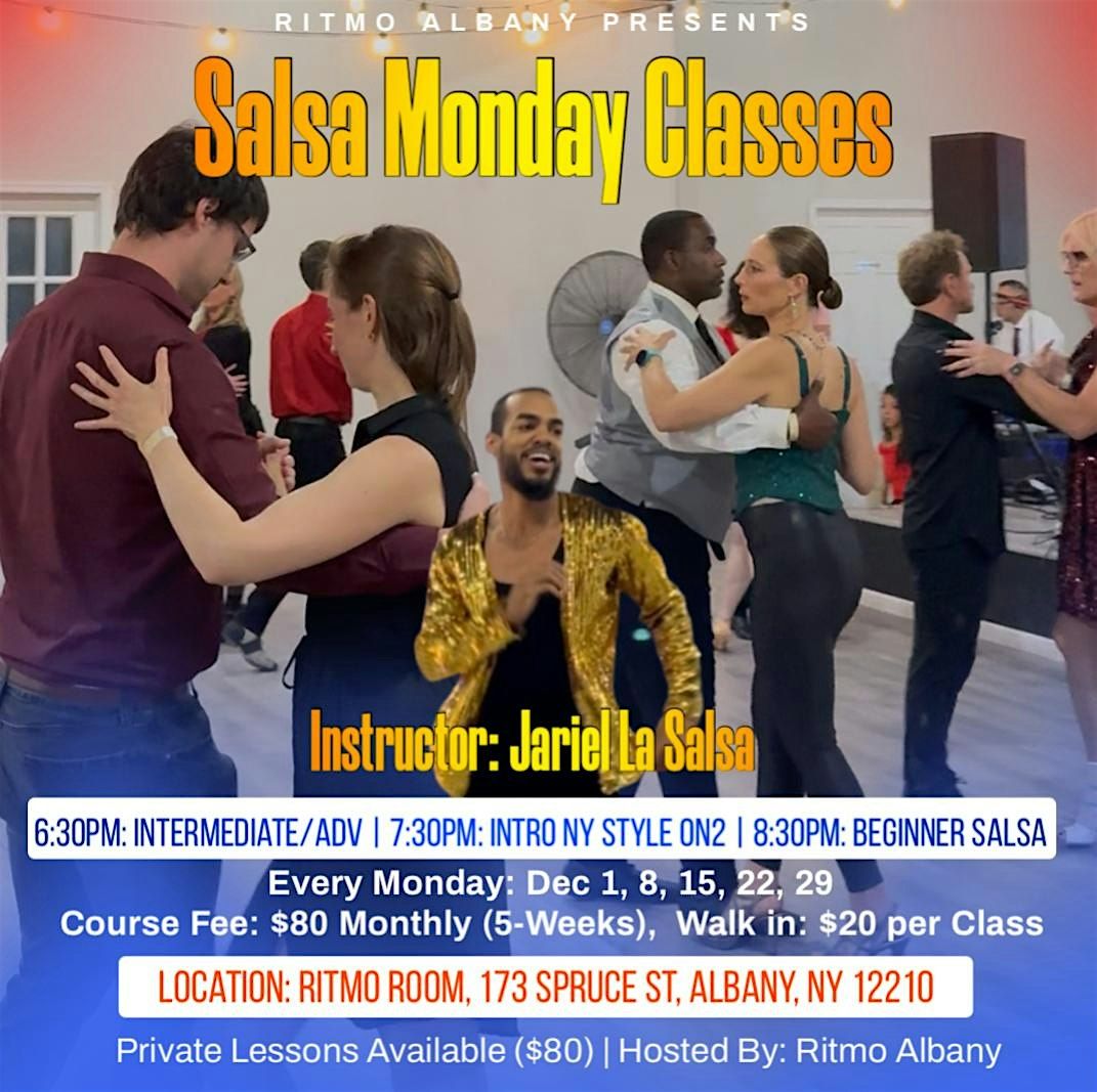 Salsa Monday Classes: Jariel La Salsa (from NYC), 15 December | Event in Albany | AllEvents
