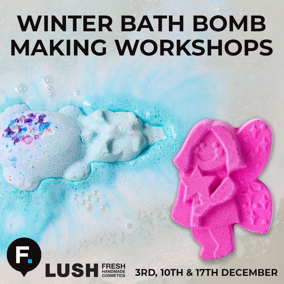 Lush bath bomb making Winter/Xmas themed, Fishergate