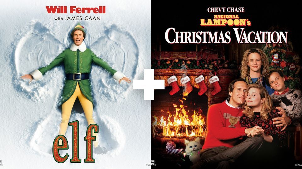Elf + National Lampoons Christmas Vacation, Stars & Stripes Drive-In ...