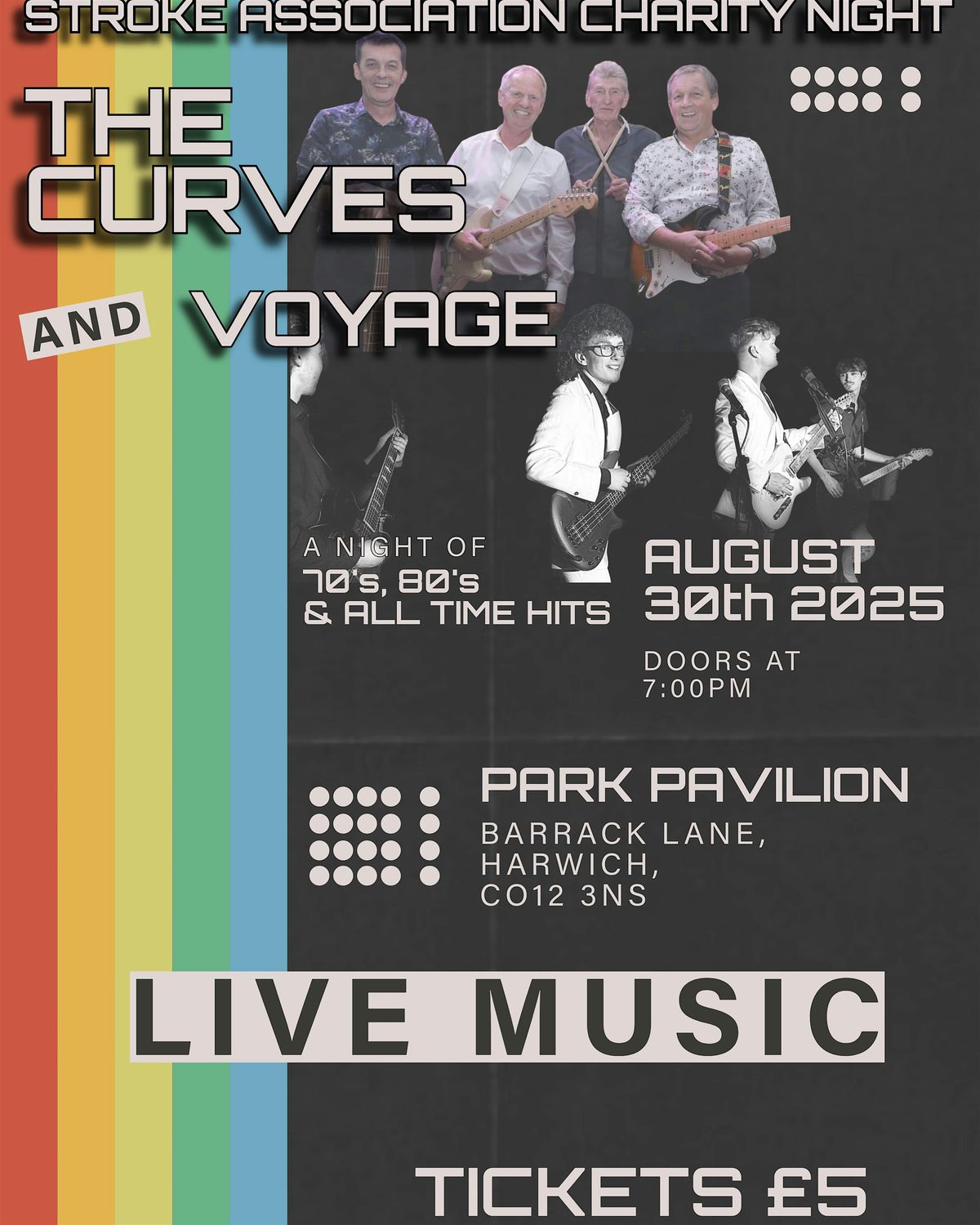 The Curves & VOYAGE, 30 August | Event in Harwich | AllEvents