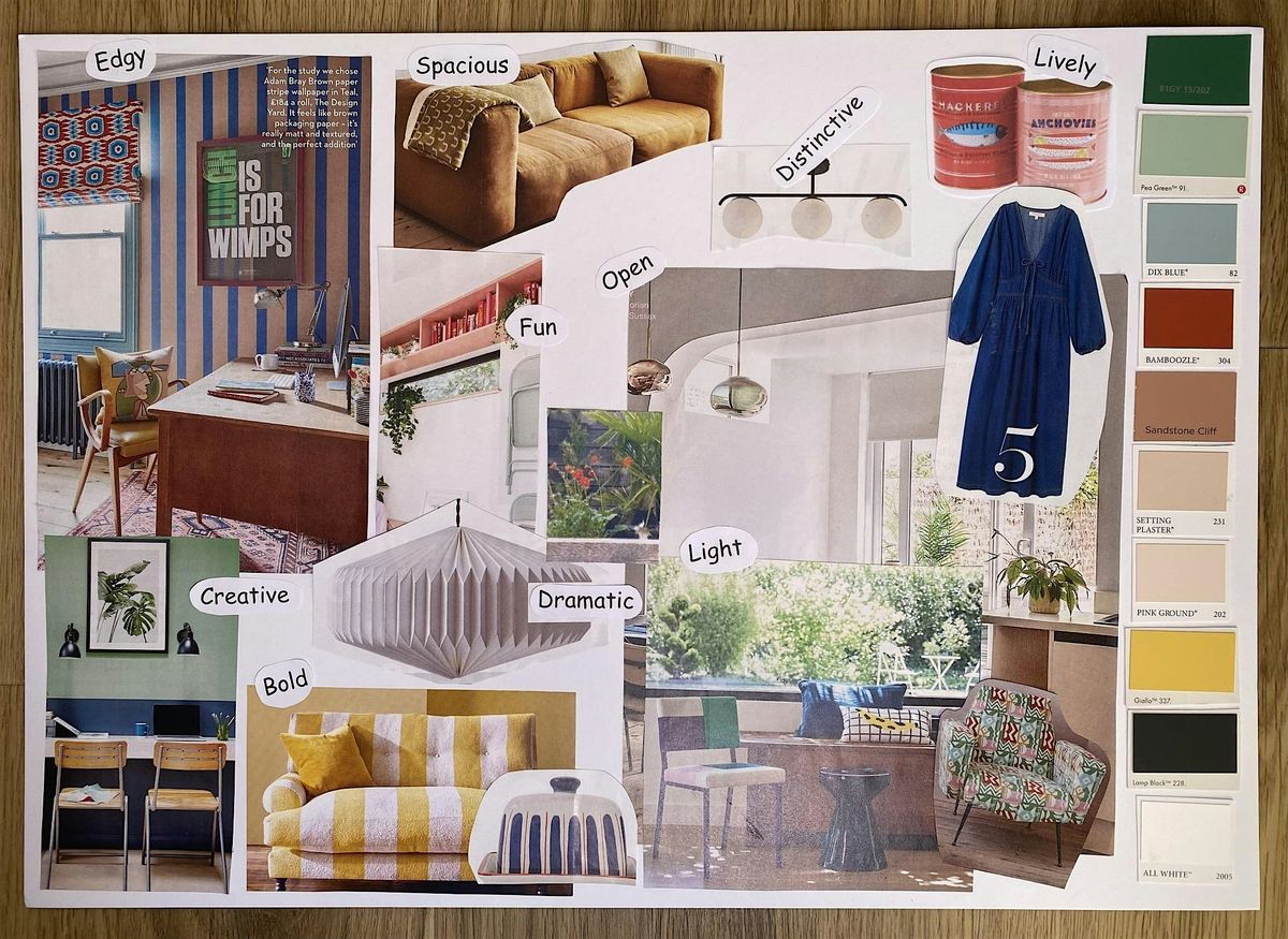 * COLOUR CONFIDENCE  * Mood board masterclass with  Jane Holland (Bury), 22 October | Event in Bury St Edmunds