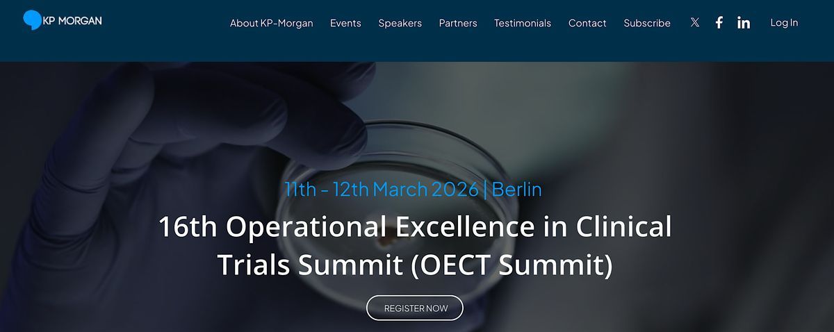 16th Operational Excellence in Clinical Trials Summit (OECT Summit), 11 March | Event in Berlin | AllEvents