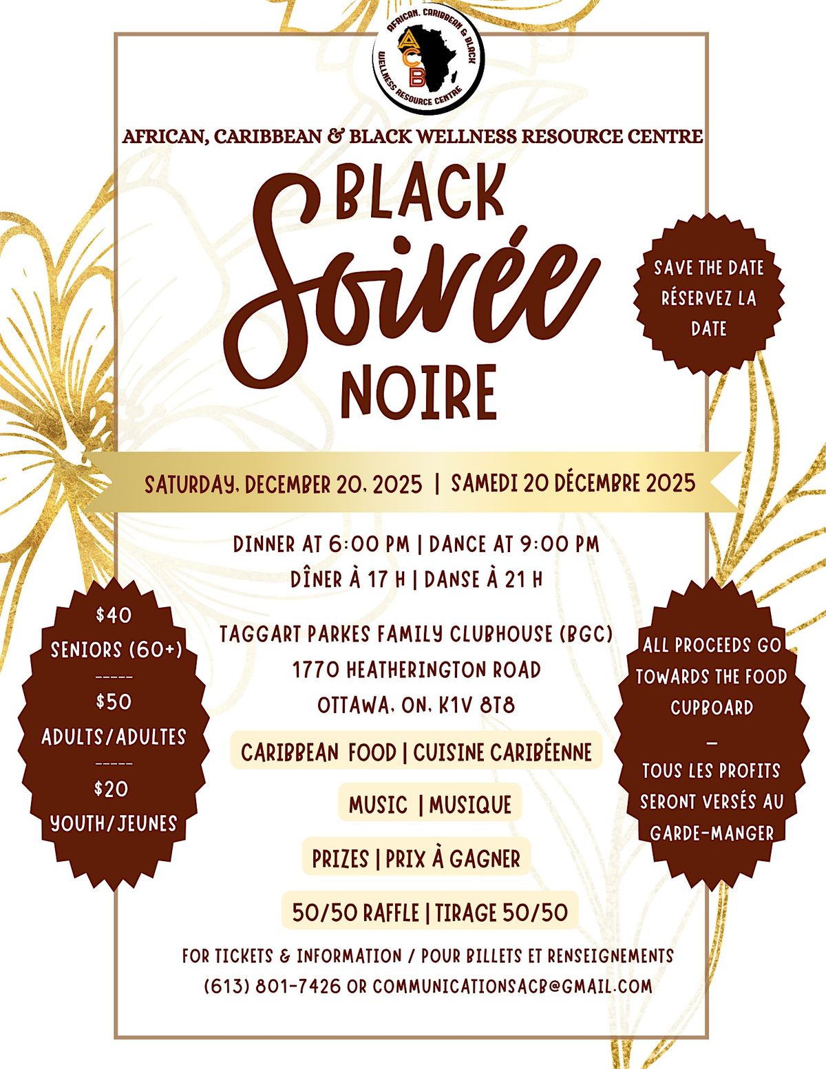 Black Soiree, 20 December | Event in Ottawa | AllEvents