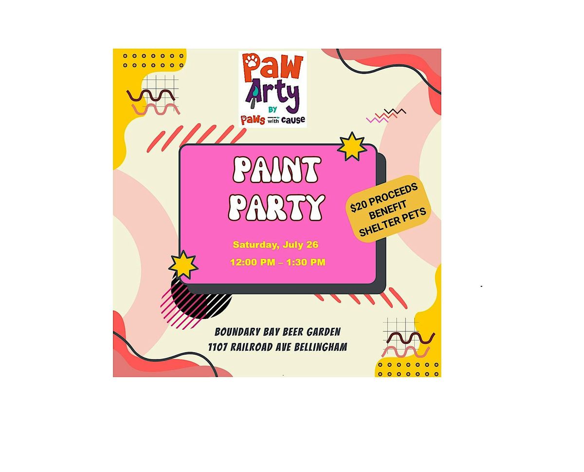 Paint Party with a Purpose at Boundary Bay Brewery, 26 July | Event in Bellingham | AllEvents