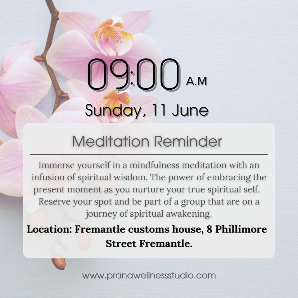 Mindfulness Meditation with a Spiritual Touch, Phillimore Street
