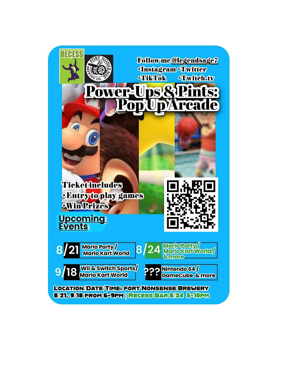 Power-Ups & Pints: Pop Up Arcade, 24 August | Event in Parsippany-Troy Hills | AllEvents