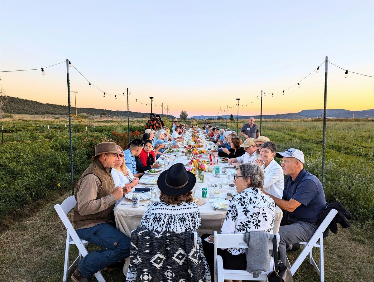 The Harvest Table / Annual Fundraiser Dinner for the La Plata Family Center, 13 September | Event in Durango