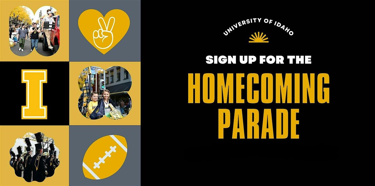 University of Idaho's 117th Annual Homecoming Parade Float Registration, 11 October | Event in Moscow | AllEvents
