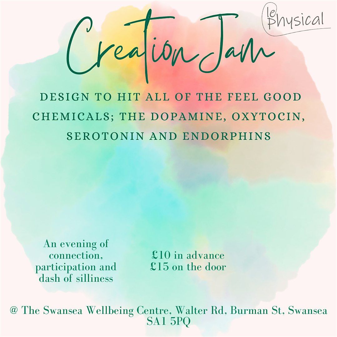 Creation Jam October, 25 October | Event in Swansea | AllEvents