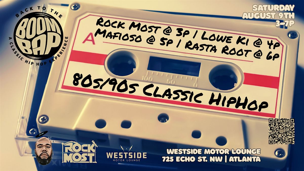 Back To The Boom Bap, 9 August | Event in Atlanta | AllEvents