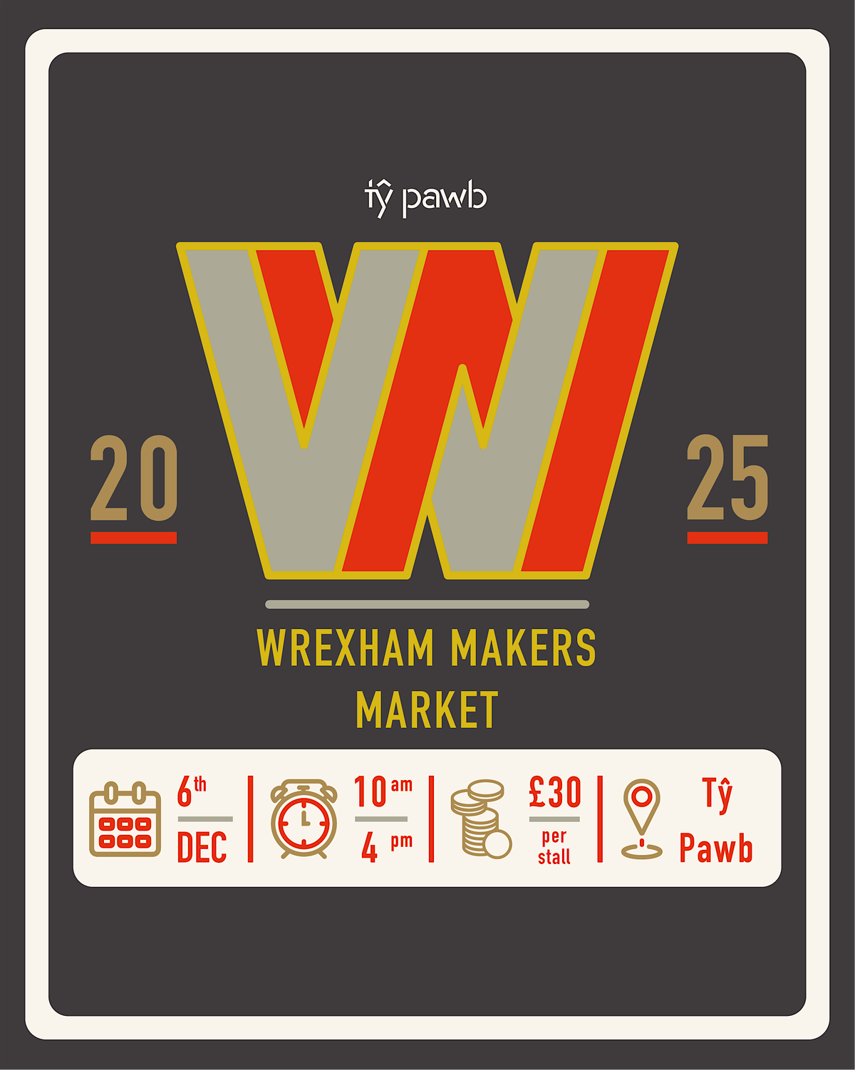 Marchnad Gwneuthurwyr Wrecsam | Wrexham Makers Market, 6 December | Event in Wrexham | AllEvents
