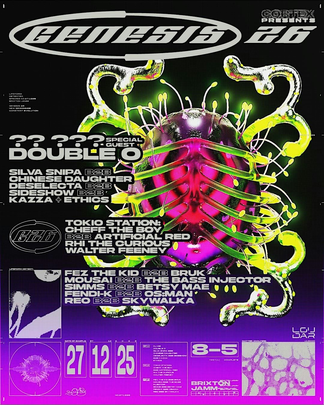 Genesis '26, 27 December | Event in London | AllEvents