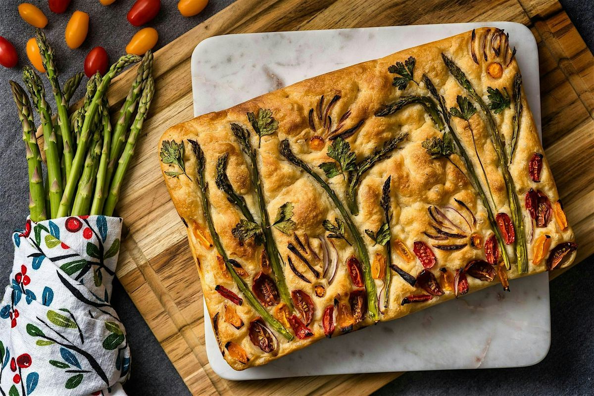 Focaccia: Make your own floral-topped masterpiece!, 18 July | Event in Raleigh | AllEvents