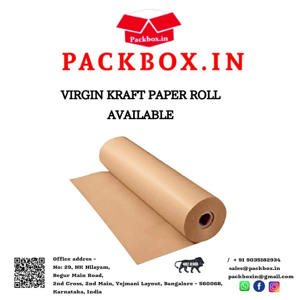 Kraft Paper Roll, PackBox, Bangalore, September 26 to September 30