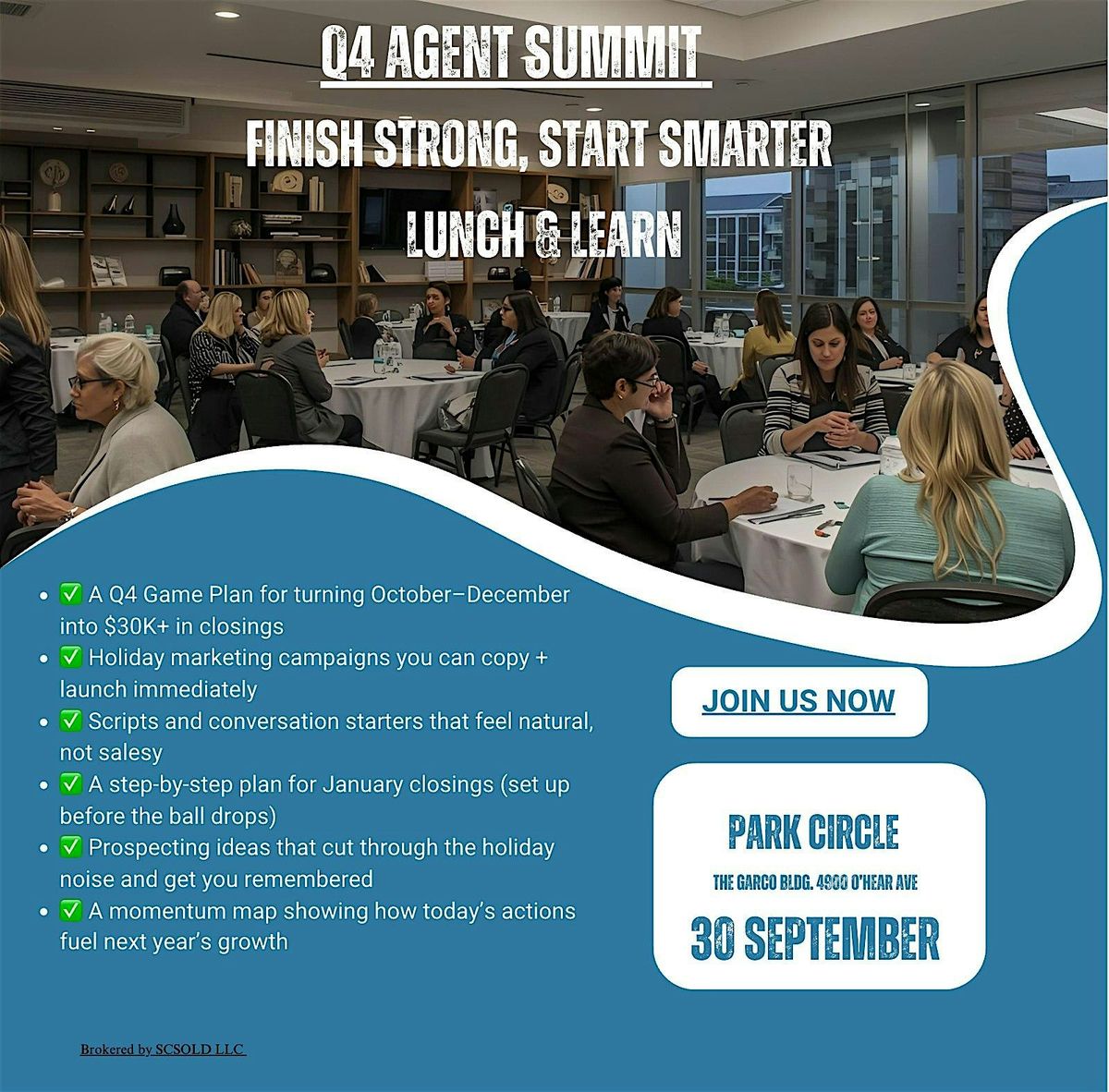 Finish Strong, Start Smarter  - Q4 Agent Summit | Event in Charleston | AllEvents