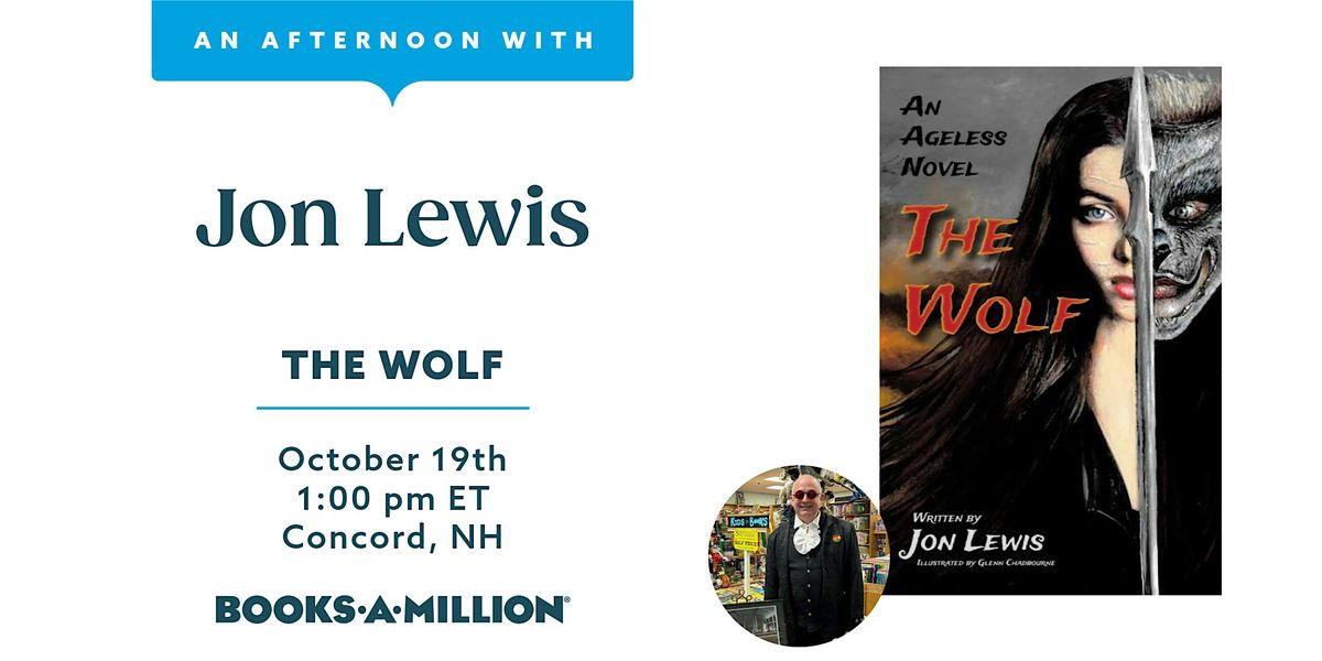 An Afternoon with Jon Lewis, 19 October | Event in Concord | AllEvents