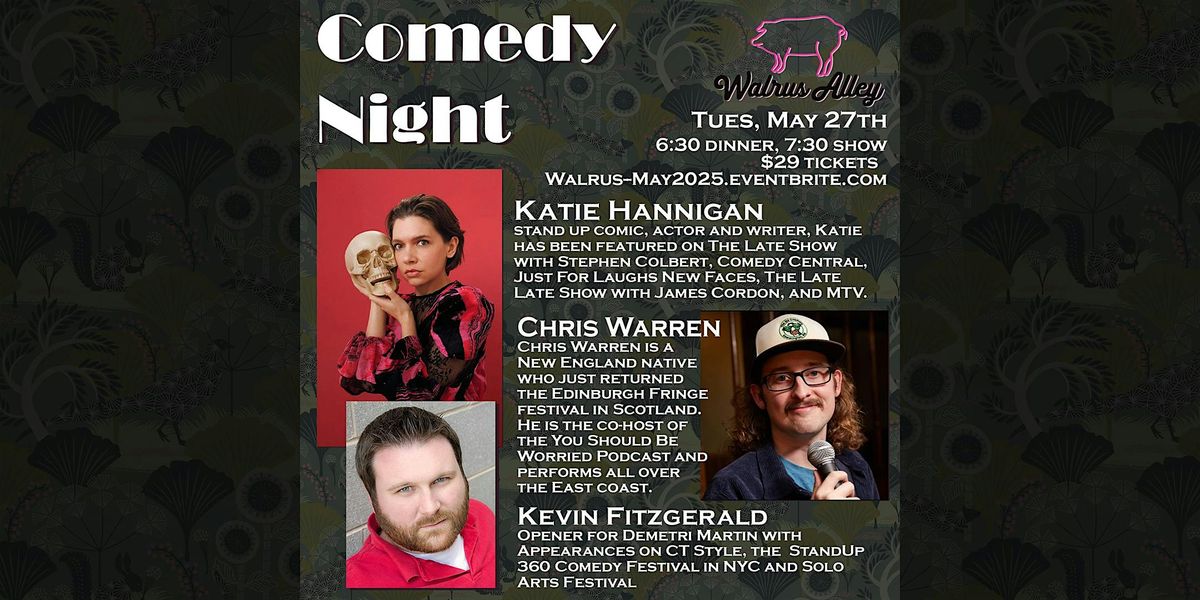 May Comedy Night at Walrus Alley, 27 May | Event in Westport | AllEvents