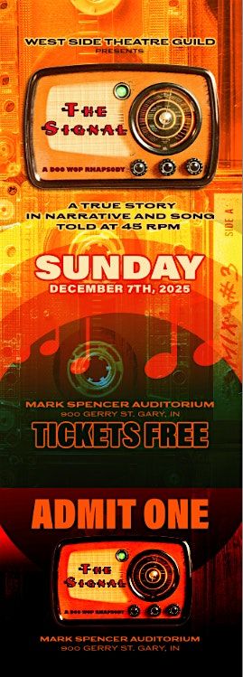 The Signal - A Doo Whop Rhapsody on Sunday December 7th Doors Open At 4PM, 7 December | Event in Gary | AllEvents