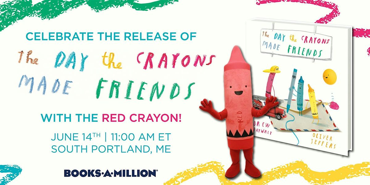 A  Colorful Day with the Red Crayon!, 14 June | Event in South Portland | AllEvents