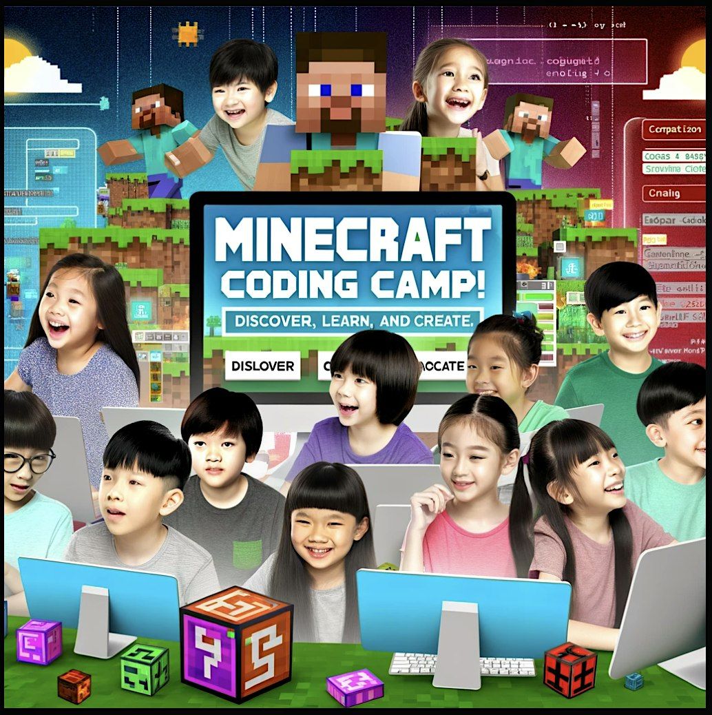 Minecraft Magic: 2 Day Holiday Coding Workshop for Kids Aged 7-12 [SOK], 8 December | Event in Paya Lebar