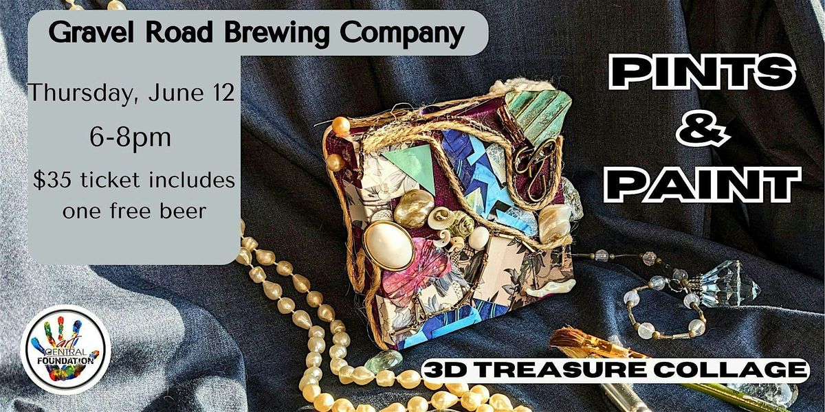 Pints & Paint: 3D Treasure Collage, 12 June | Event in Middletown | AllEvents