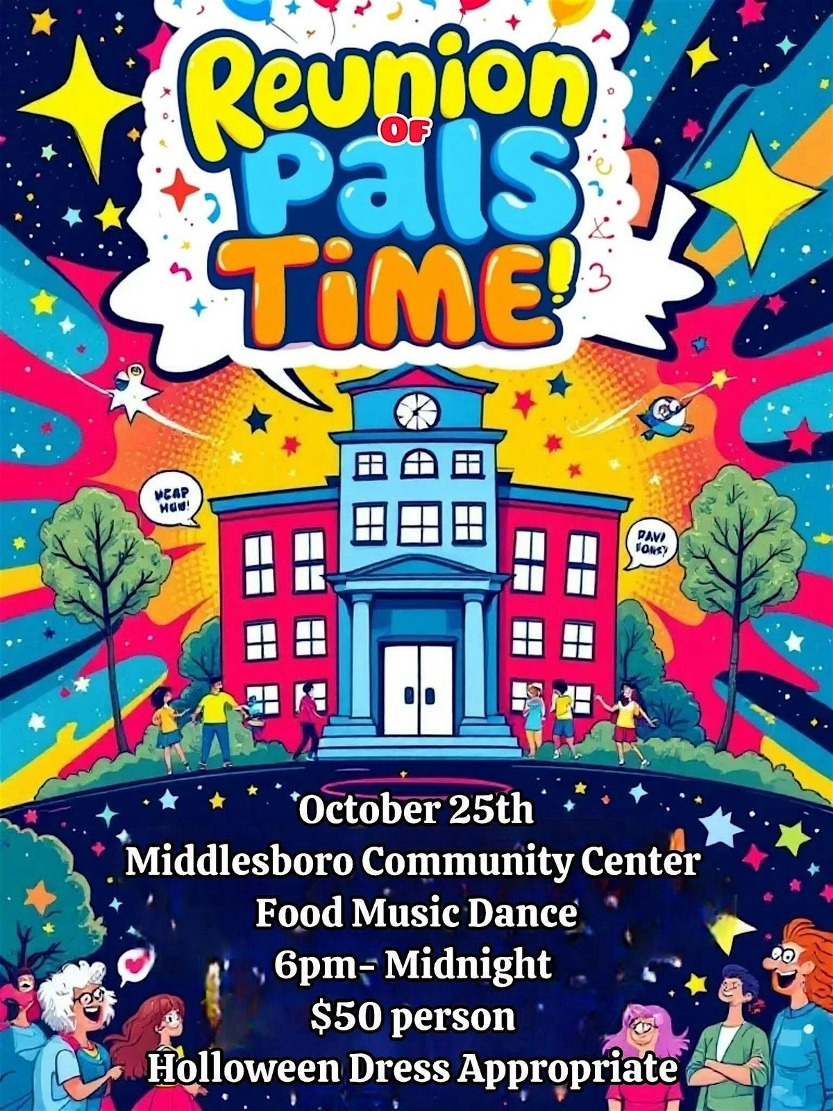 The Reunion of Pals, 25 October | Event in Middlesboro | AllEvents