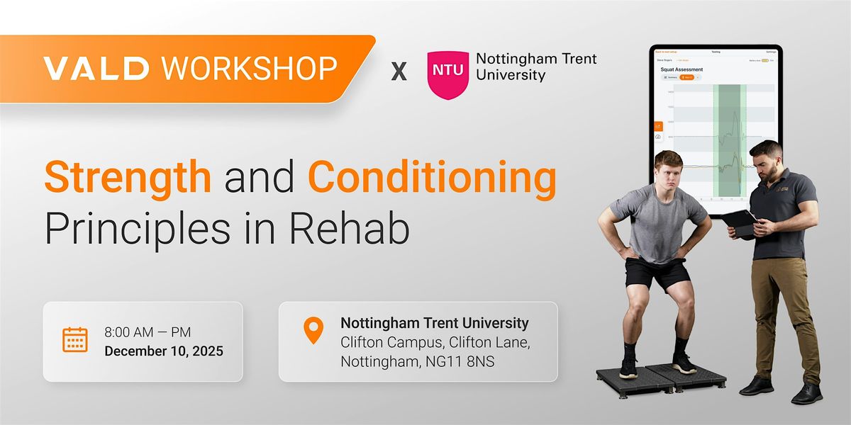 Strength and Conditioning Principles in Rehab, 10 December | Event in Clifton | AllEvents