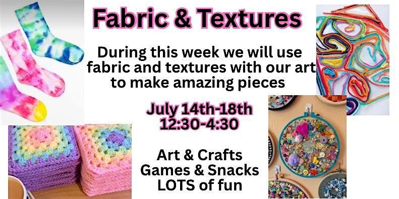 Fabrics & Textures Camp, 14 July | Event in Springfield | AllEvents