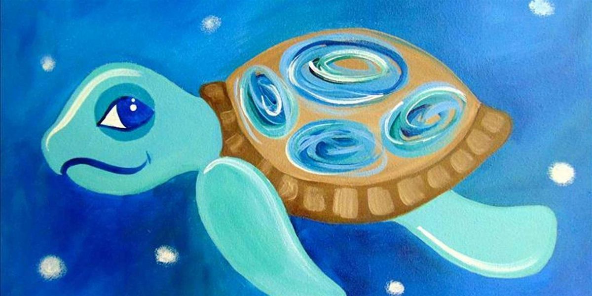 Swimming Sea Turtle Magic - Paint and Sip by Classpop!™, 13 July | Event in Austin | AllEvents