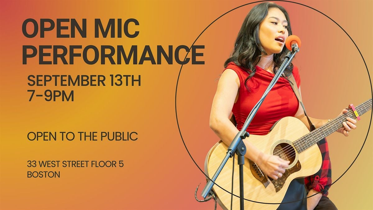 Musicians Playground September Open Mic Performance, 19 September | Event in Boston | AllEvents