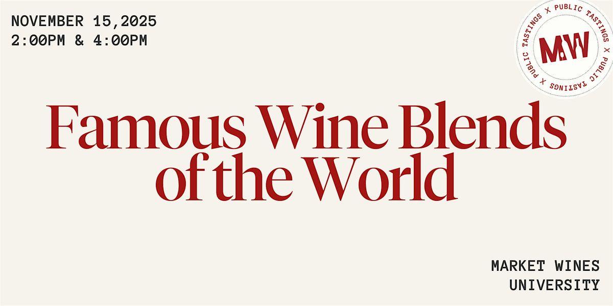 Famous Wine Blends, 15 November | Event in Calgary | AllEvents