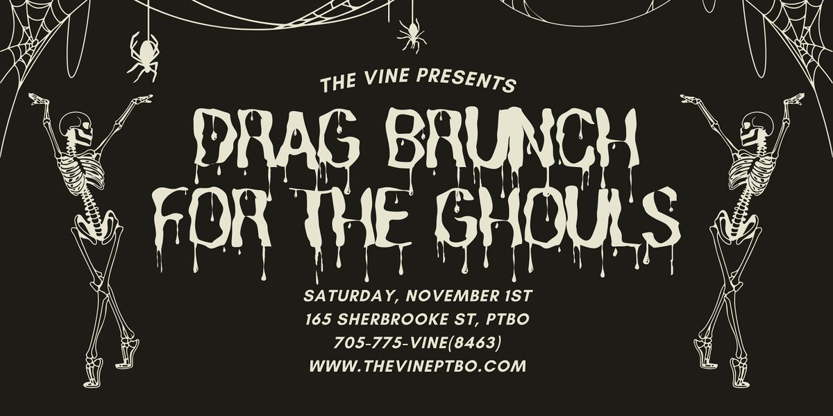 The Vine Presents: Drag Brunch for the Ghouls, 1 November | Event in Peterborough | AllEvents