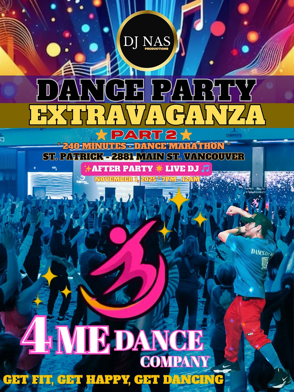 DANCE PARTY EXTRAVAGANZA - PART 2, 1 November | Event in Vancouver | AllEvents