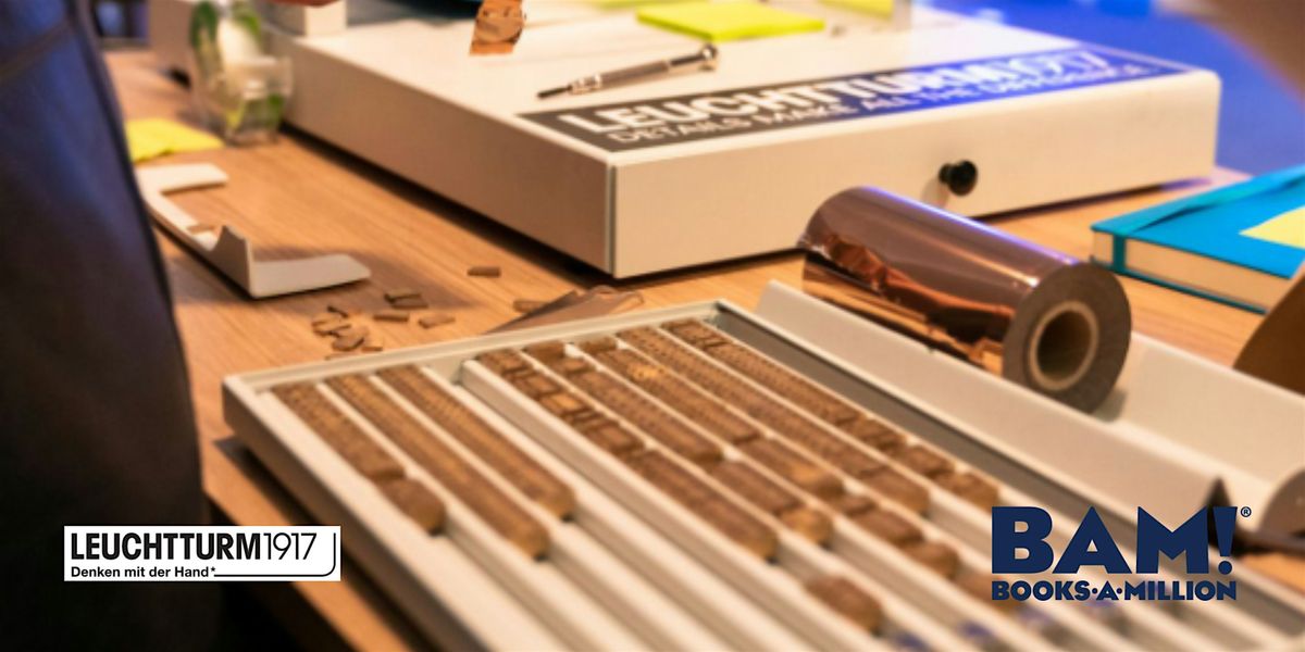 Notebook Embossing Event, 11 July | Event in South Portland | AllEvents