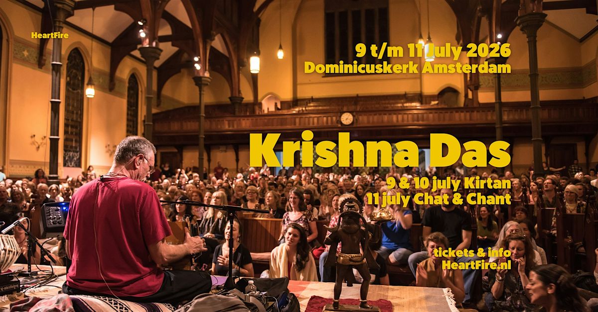 HeartFire Presents:: Kirtan with Krishna Das - Europe Tour 2026
