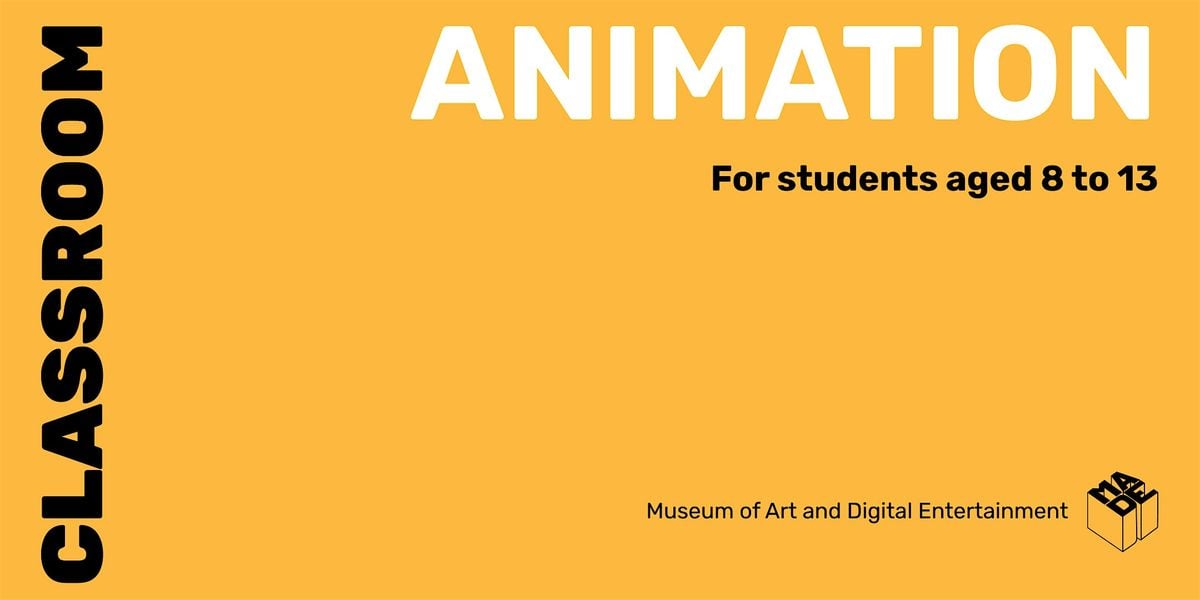 MADE Classroom: Animation in Games, 30 August | Event in Oakland | AllEvents
