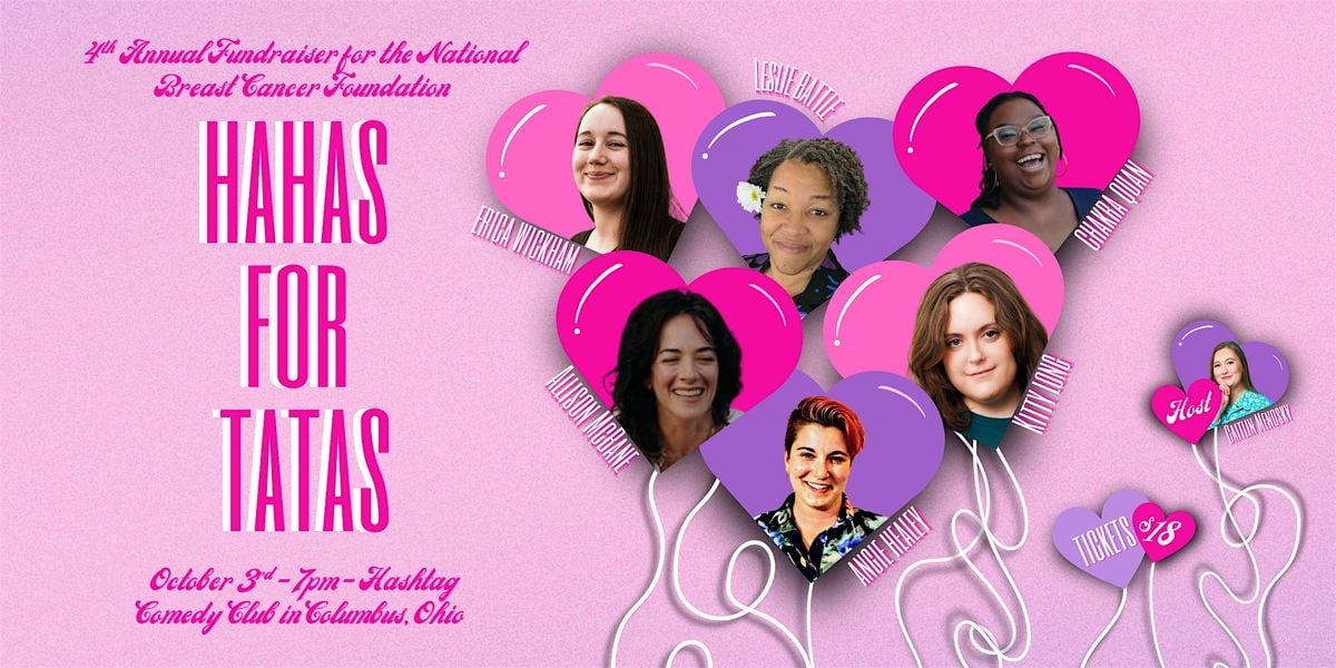HAHAS for TATAS, 3 October | Event in Columbus | AllEvents
