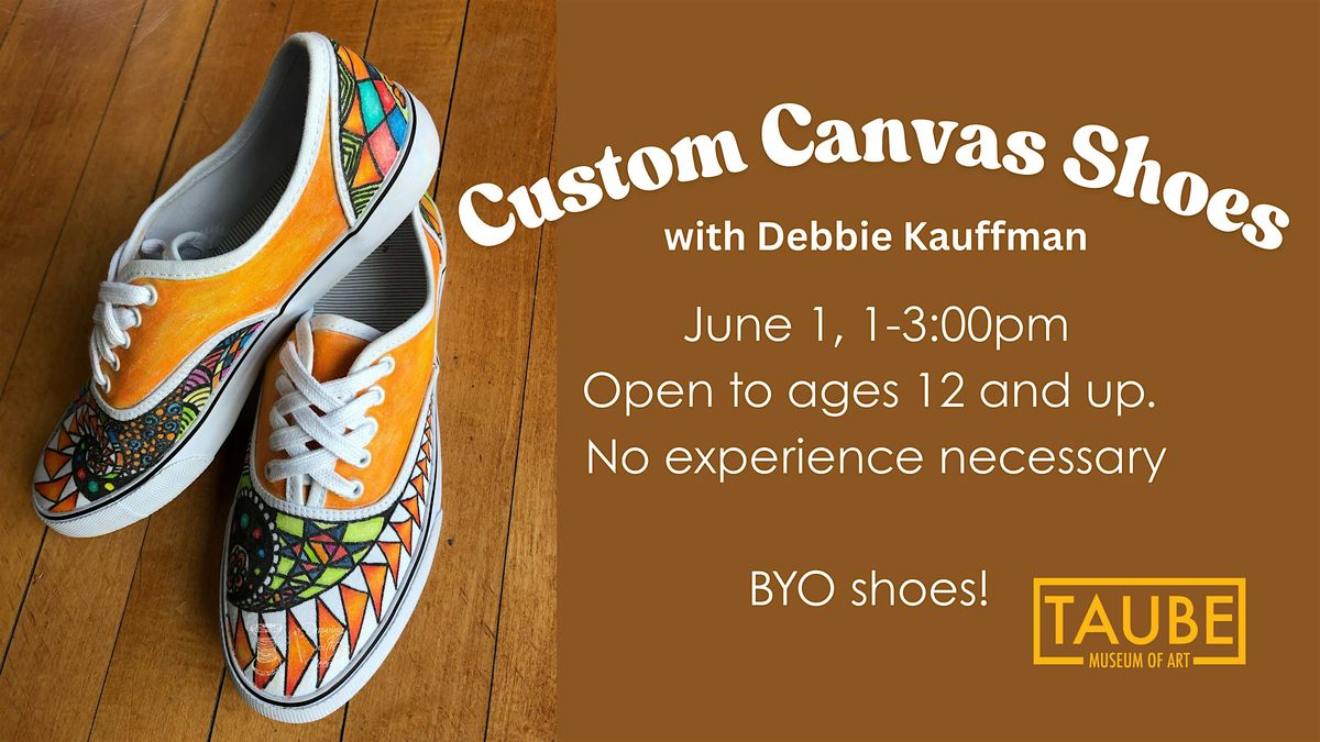 Custom Canvas Shoes with Debbie Kauffman, 1 June | Event in Minot | AllEvents