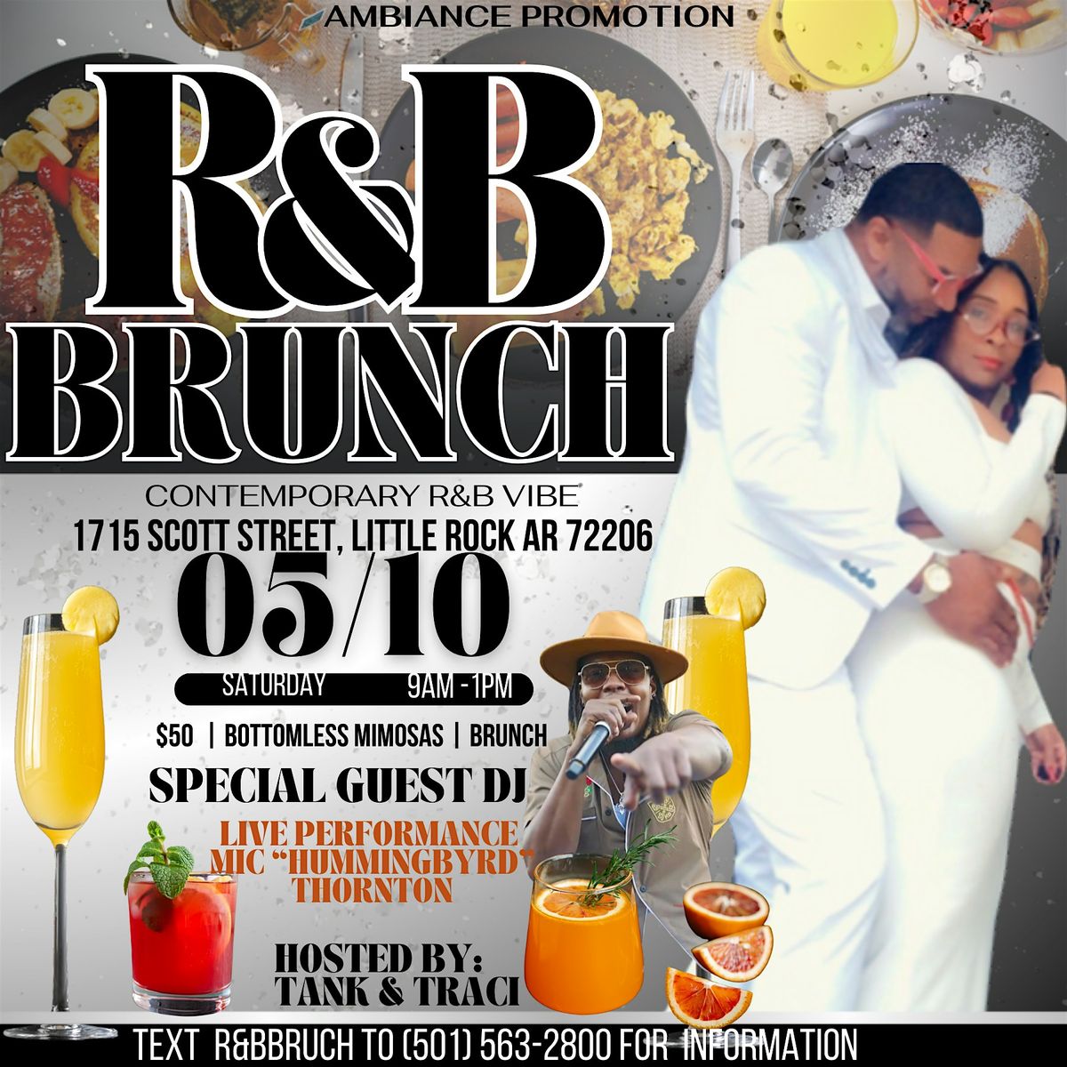 Bottomless Mimosas R & B BRUNCH | Event in Little Rock | AllEvents