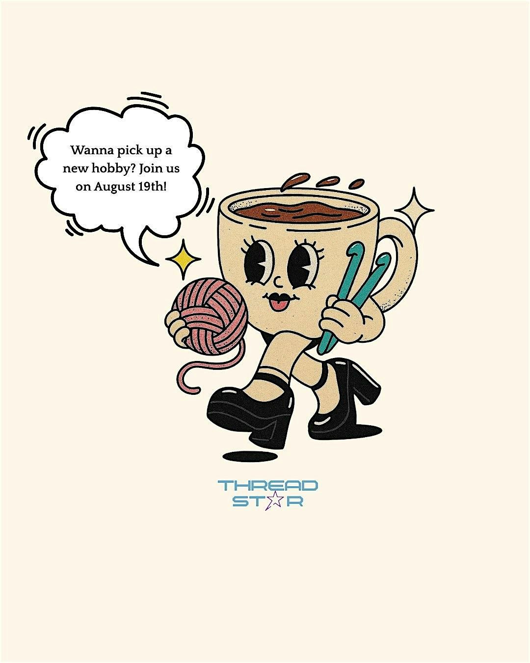 Crochet Café: Session 1, 19 August | Event in Atlanta | AllEvents