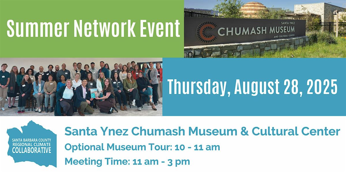 Summer Network Event, 28 August | Event in Santa Ynez | AllEvents