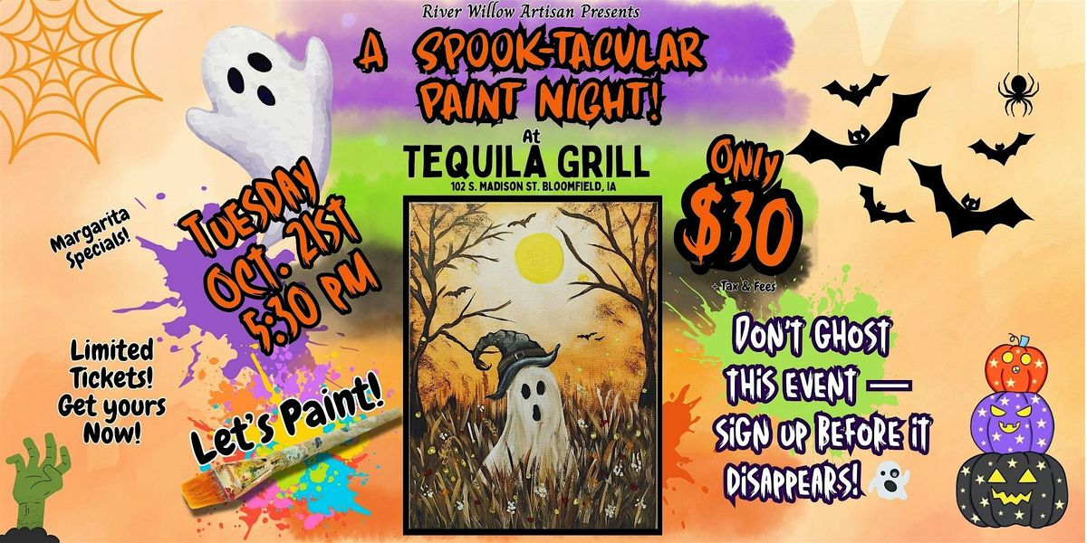 Spooky Ghost Paint Night!, 21 October | Event in Bloomfield | AllEvents