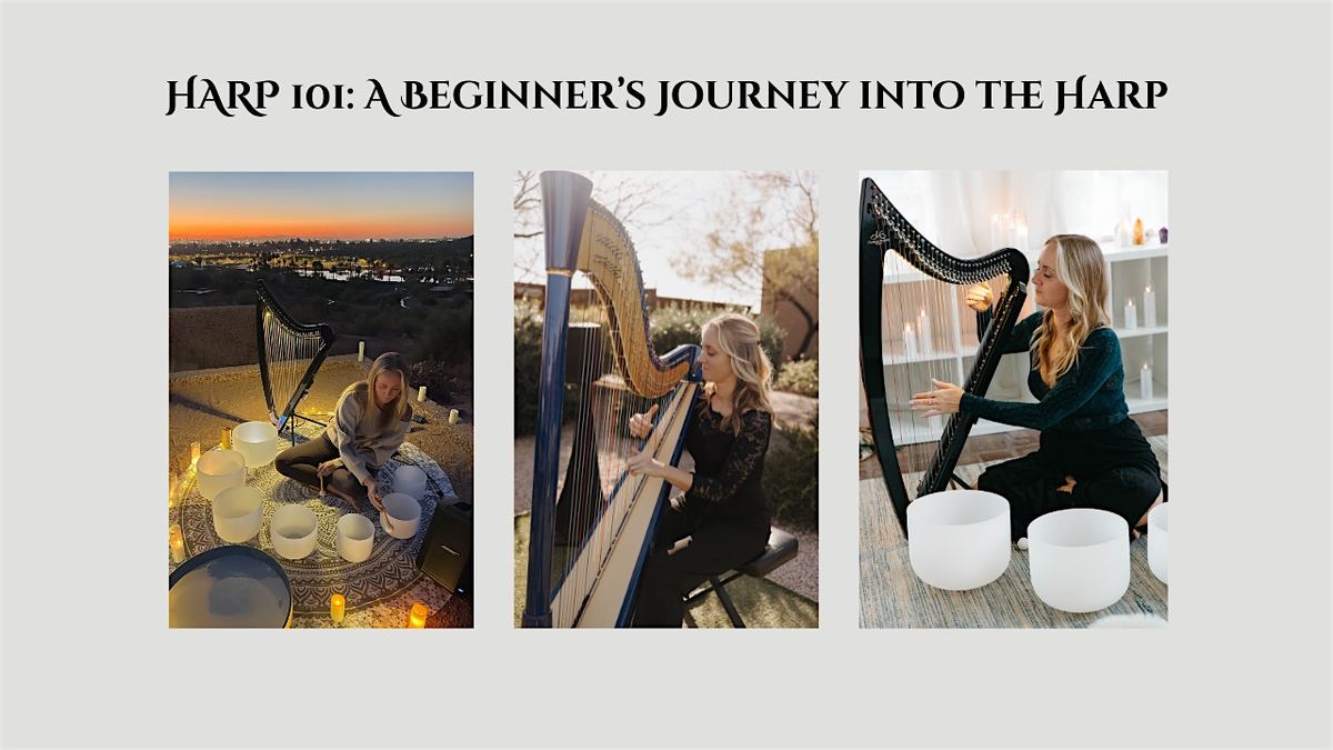 HARP 101: A Beginner’s Journey into the Harp, 15 July | Event in Scottsdale | AllEvents